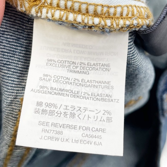 Madewell High-Rise Denim Shorts Glenoaks Wash Cutoff Edition F7019 Size 25 - Picture 5 of 11